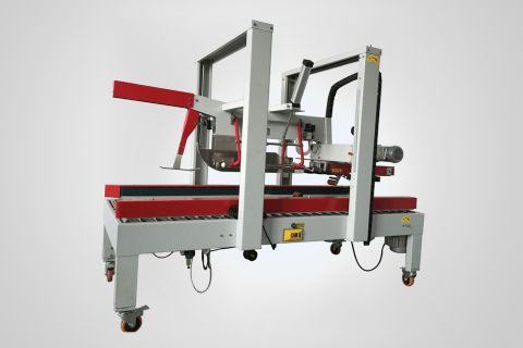 EXC-308 double column semi auto folding & sealing machine