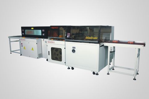 FL-5545TBH + SM-5030LX-speed side sealing shrink packaging machine